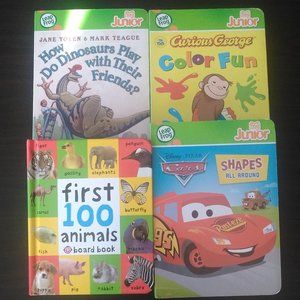 Children's Books (set of 4) Leapfrog/First 100 animals